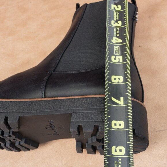 Sam Edelman Women Laguna Black Leather Comfort Chelsea Ankle Boots sz 8.5 - Picture 6 of 8